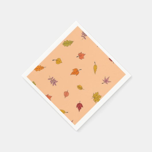 Herfst najaar servet (Hoek)