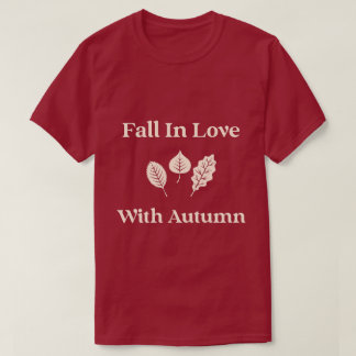 Herfst najaar t-shirt