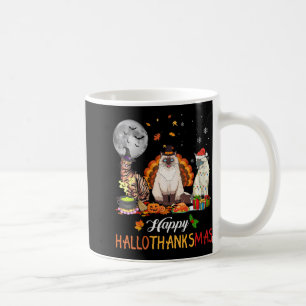 Herfst najaar Thanksgiving Cute Cat Halloween Koffiemok