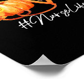 Herfst najaar Thanksgiving N Poster (Hoek)