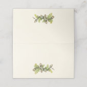 Herfst najaar Thanksgiving Plaatskaartje (Buitenkant ongevouwen)