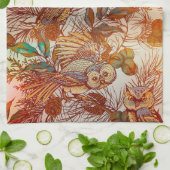 herfst najaar theedoek (Gevouwen)