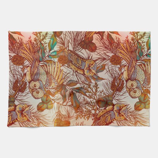  herfst najaar theedoek (Horizontaal)