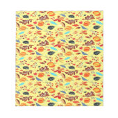 Herfst najaarpatroon notitieblok (Voorkant)