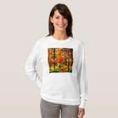 Herfst namiddag #2 - Kunst T-shirt schilderen (Voorkant volledig)