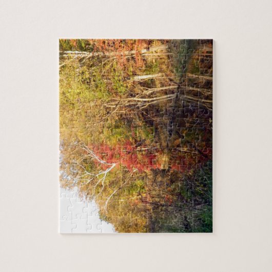 herfst namiddag legpuzzel (Verticaal)