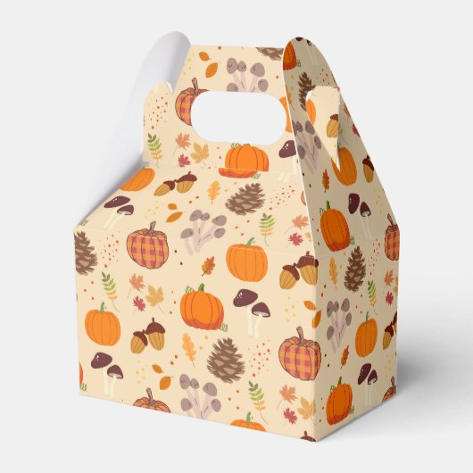 Herfst Natuur Bedankdoosjes (Voorkant Zijde)
