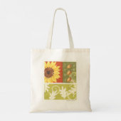 Herfst Natuur Collage Boodschappentas Tote Bag (Achterkant)