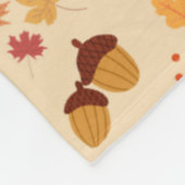 Herfst Natuur Fleece Deken (Hoek)