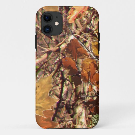 Herfst Natuur Foliage Camo Camouflage schilderij Case-Mate iPhone Case (Achterkant)