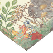 Herfst Natuur Geel Eekhoornblad Vogelbos Korte Tafelloper (Hoek)