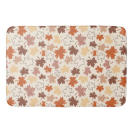 Herfst natuur, herfst esdoorn blad Thanksgiving da Badmat