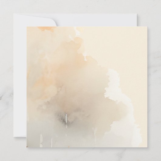 Herfst Natuur Herfst Landschap bruiloft Kaart (Achterkant)