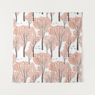 Herfst natuur in het wild wandkleed
