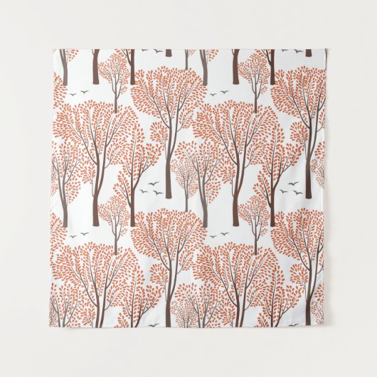 Herfst natuur in het wild wandkleed (Voorkant)