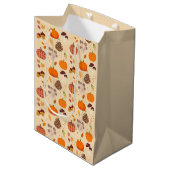 Herfst Natuur Medium Cadeauzakje (Voorkant Gekanteld)
