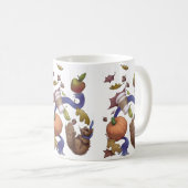 Herfst, natuurlijk koffiemok (Voorkant rechts)