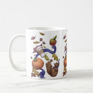 Herfst, natuurlijk koffiemok