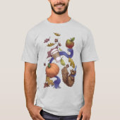 Herfst, natuurlijk t-shirt (Voorkant)