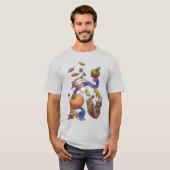 Herfst, natuurlijk t-shirt (Voorkant volledig)