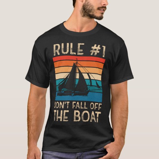 Herfst niet van de boot varen 3 t-shirt (Voorkant)