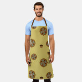 Herfst Nieuw All-Over Print Schort (Gedragen)