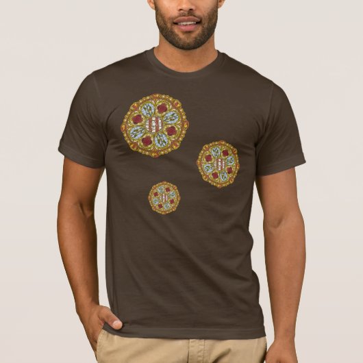 Herfst Nieuwe Mannen Donkere Shirt (Voorkant)