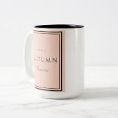 Herfst nog steeds Peace III Mok (Voorkant links)