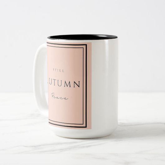 Herfst nog steeds Peace III Mok (Voorkant links)