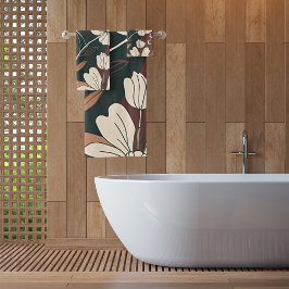 Herfst Noir Bloesems Bad Handdoek