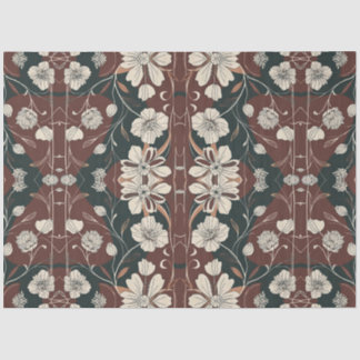 Herfst Noir Bloesems Decoupage Tissuepapier