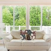 Herfst Noir Bloesems Fleece Deken