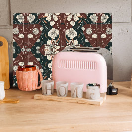 Herfst Noir Bloesems LG Glas Snijplank