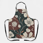 Herfst Noir Bloesems Schort (Voorkant)