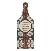 Herfst Noir Bloesems  Snijplank (Voorkant)