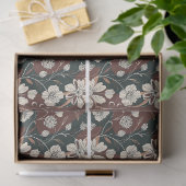Herfst Noir Bloesems Tegeldecoupage Tissuepapier (Geschenk)