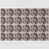 Herfst Noir Bloesems Tegeldecoupage Tissuepapier (Voorkant)