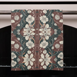 Herfst Noir Bloesems Theedoek