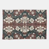 Herfst Noir Bloesems Theedoek (Horizontaal)