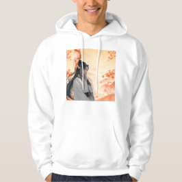 Herfst nostalgie: Geleerde en esdoornbladeren Hoodie