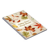 herfst notitieboek (Rechterzijde)