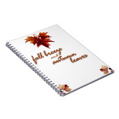 Herfst Notitieboek (Rechterzijde)