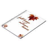 Herfst Notitieboek (Linkerzijde)