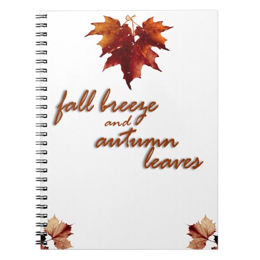 Herfst Notitieboek (Voorkant)