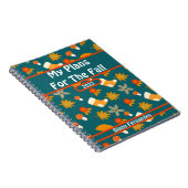 Herfst Notitieboek (Rechterzijde)