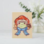 Herfst Notitieboek Briefkaart (Staand voorkant)