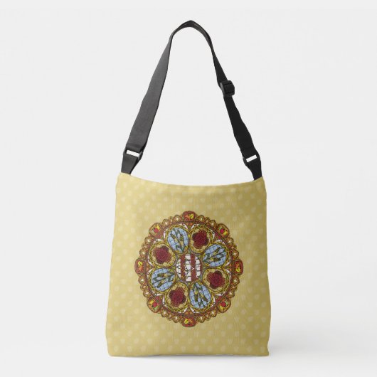 Herfst Nouveau All-Over-Print Tas (Voorkant)