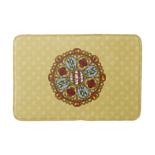 Herfst Nouveau Bath Mat (Voorkant)