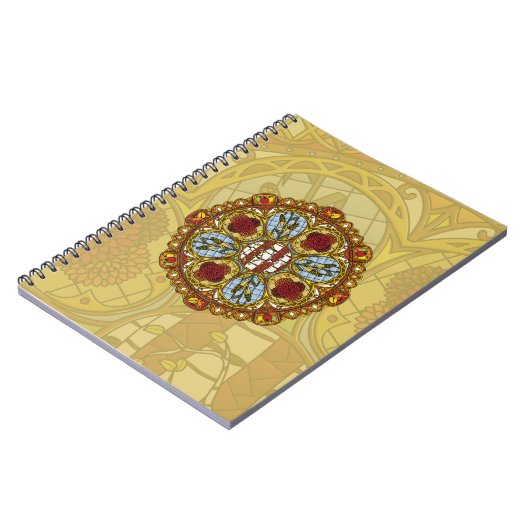 Herfst Nouveau Notitieboek (Linkerzijde)