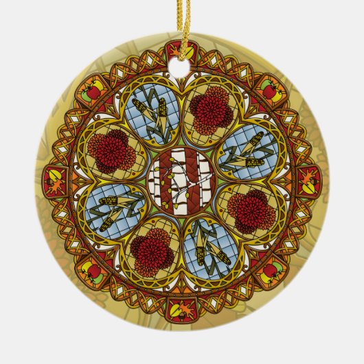 Herfst Nouveau Ornament (Voorkant)